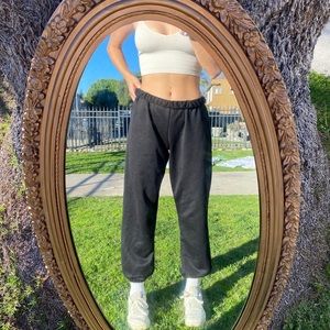 NastyGal black sweatpants